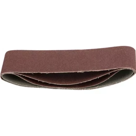 Лента STAYER &quot;MASTER&quot; шлифовальная универсальная бесконечная на тканевой основе, для ЛШМ, P80, 75х533мм, 3шт 35442-080 купить в Муравленко