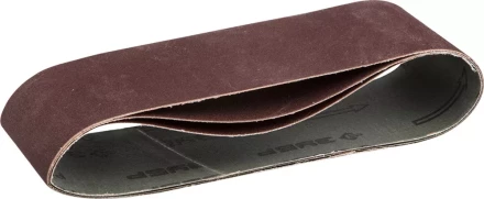 Лента шлифовальная бесконечная ЗУБР &quot;МАСТЕР&quot; на тканевой основе, для ЛШМ, P320, 75х533мм, 3шт 35542-320 купить в Муравленко