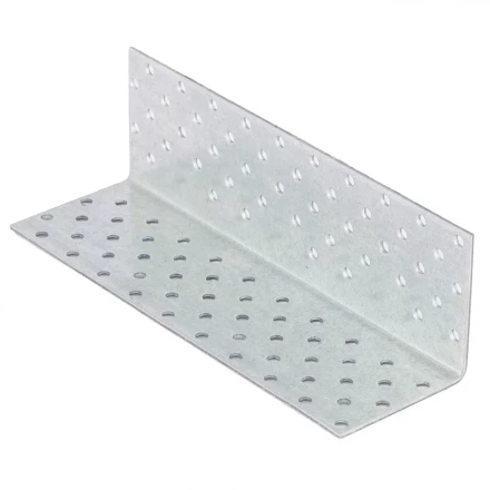 Крепежный уголок равносторонний  2,0 мм KUR 60x60x200 мм Россия Сибртех 46591 купить в Муравленко