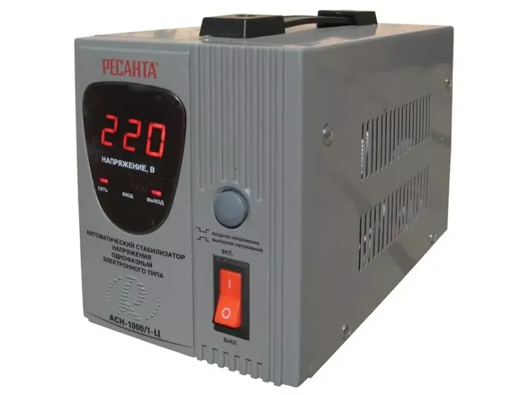 Стабилизатор Ресанта АСН-1000 Н/1-Ц купить в Муравленко