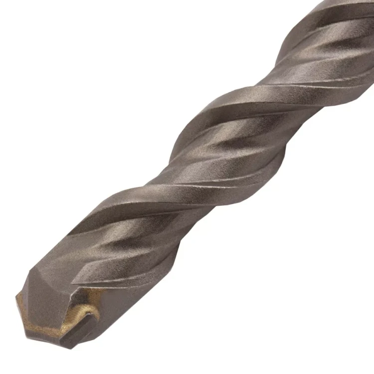 Бур по бетону Denzel, 14 x 460 мм, двойная спираль, три пылеотводящие кромки, 705034 купить в Муравленко