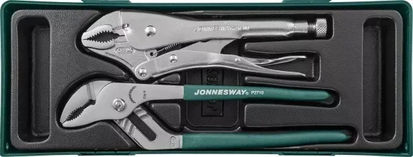 Комплект P2710ST переставные клещи Р2710 и струбцины P32M10A 2 предмета  Jonnesway 48190 купить в Муравленко