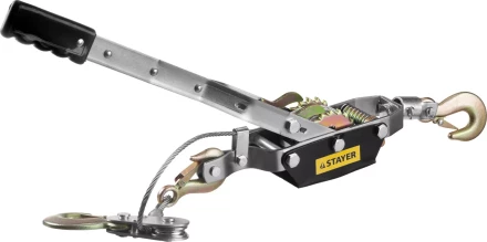 Лебедка STAYER &quot;MAXPull&quot; рычажная, тросовая, 4т/3м 4310-4 купить в Муравленко