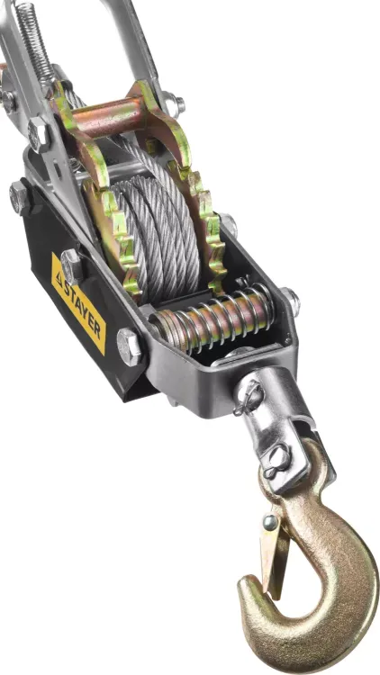 Лебедка STAYER "MAXPull" рычажная, тросовая, 4т/3м 4310-4 купить в Муравленко