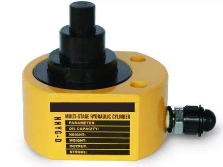 Домкрат гидравлический телескопический низкий TOR HHYG-30D (ДТ30Г54) 30 т (3 уровня) 1004677 купить в Муравленко