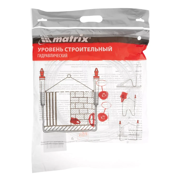 Гидроуровень,удлиненная колба, рельефная градуировка, 5м Matrix 37090 купить в Муравленко