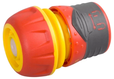 Соединитель GRINDA &quot;Premium&quot; с автостопом и запирающим механизмом, пластмассовый с TPR, 3/4&quot; 8-426432 купить в Муравленко