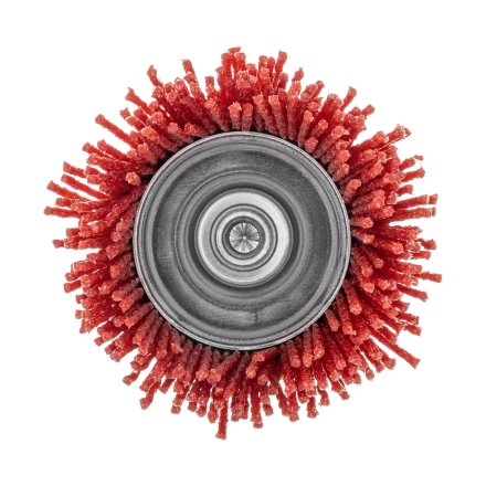 Щетка для дрели Denzel, 65 мм, Чашка, со шпилькой, нейлоновая щетина, 74435 купить в Муравленко