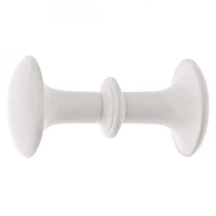 Ручка-кнопка РК1 пластмассовая белая 5штук  Металлист Россия 91587 купить в Муравленко