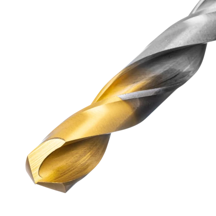 Набор сверл по металлу Denzel 723009, 1-13 мм, Р6М5-TiN, Golden Tip, 25 шт купить в Муравленко