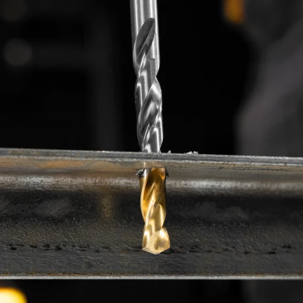 Набор сверл по металлу Denzel 723009, 1-13 мм, Р6М5-TiN, Golden Tip, 25 шт купить в Муравленко