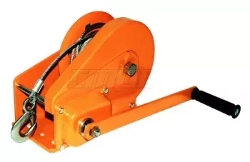 Лебедка ручная с тормозом BHW 1800 канат купить в Муравленко