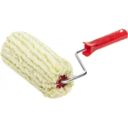 Валик ЗУБР &quot;ЭКСПЕРТ&quot; ФАСАДНЫЙ-ГИГАНТ &quot;МАКСПРОФИ&quot;, полиакрил, ворс 22мм, ручка 8мм, d=68/180мм 03508-18