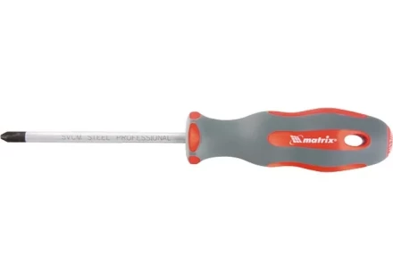 Отвертка Profi PZ3 х 150 мм SVСM двухкомпонентная рукоятка Matrix 11952 купить в Муравленко