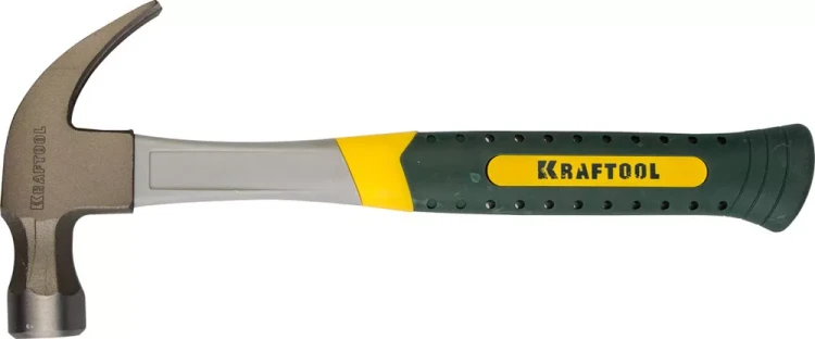 Молоток-гвоздодер 560 г с фиберглассовой рукояткой, KRAFTOOL 20280-560 20280-560 купить в Муравленко