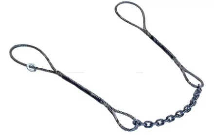 Строп комбинированный 1.6 т L=6 м L цепи=3.0 м заплет купить в Муравленко