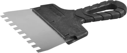 Шпатель ЗУБР &quot;МАСТЕР&quot; ФАСАДНЫЙ, нержавеющее полотно, 150мм, зуб 8х8мм 10078-15-08 купить в Муравленко