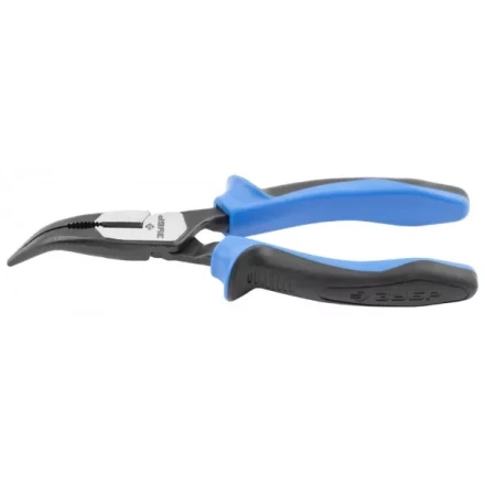 Тонкогубцы ЗУБР &quot;ПРОФЕССИОНАЛ&quot; &quot;ТИТАН&quot; изогнутые, двухкомп рукоятка, увелич передаточное усилие, повышенная износост, 160 мм 2207-4-16 купить в Муравленко