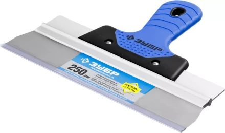 Шпатель ЗУБР &quot;ПРОФЕССИОНАЛ&quot; ФАСАДНЫЙ нержавеющий, 2к ручка. 250мм 10049-25_z03 купить в Муравленко