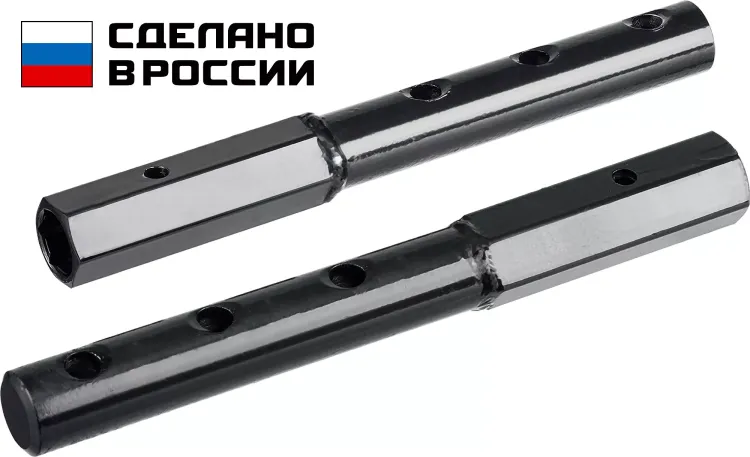 ЗУБР УД-2, НЕХ 23 - круг 30 мм, 2 шт., удлинитель (707107-2) купить в Муравленко