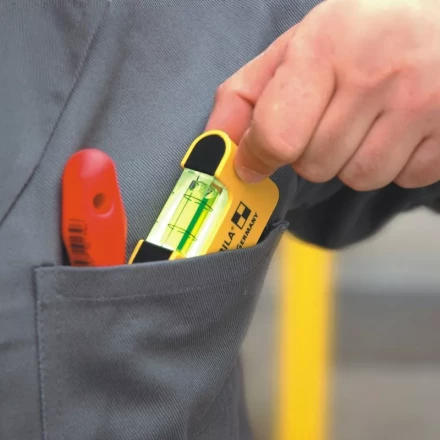 Уровень тип  Pocket Basic  70x20x40мм 1 горизонтальный уровень точность ±1мм/м   STABILA купить в Муравленко