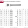 Болт ГОСТ 7798-70, M8 x 30 мм, 4 шт, кл. пр. 5.8, оцинкованный, ЗУБР 303086-08-030 купить в Муравленко