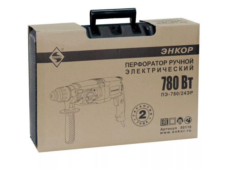 Перфоратор SDS+ ПЭ-780/24ЭР Энкор 50116 купить в Муравленко