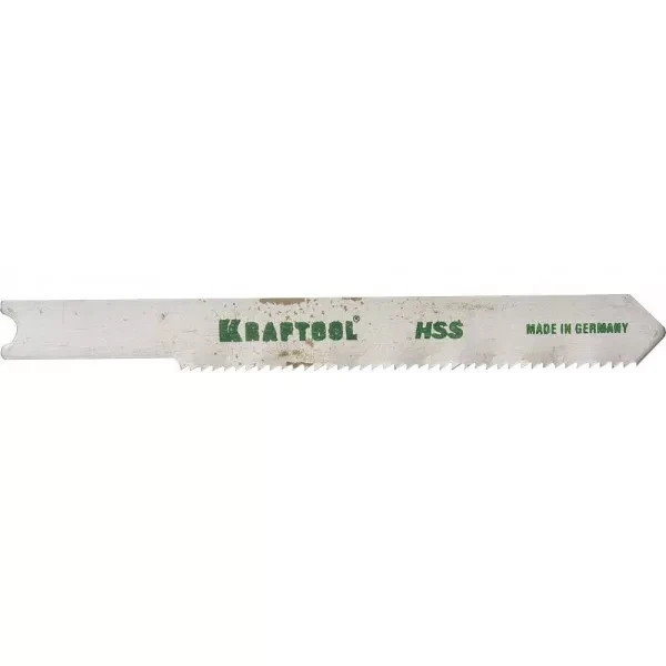 Полотна KRAFTOOL, T218A, для эл/лобзика, HSS, по металлу, фигурный рез, EU-хвост., шаг 1,2мм, 50мм, 2шт 159553-1,2 купить в Муравленко