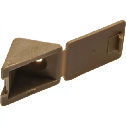 Уголок мебельный ЗУБР с шурупом, цвет бук, 4,0x15мм, ТФ6, 4шт 4-308256-2 купить в Муравленко