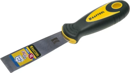 Шпательная лопатка KRAFTOOL с 2-компонент ручк, профилиров нержав полотно, 32мм 10035-030 купить в Муравленко