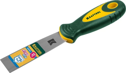 Шпательная лопатка KRAFTOOL с 2-компонент ручк, профилиров нержав полотно, 32мм 10035-030 купить в Муравленко