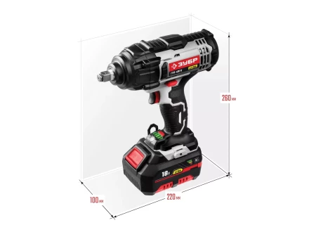 Ударный гайковерт аккумуляторный ГУЛ-401 К серия СТАНДАРТ купить в Муравленко