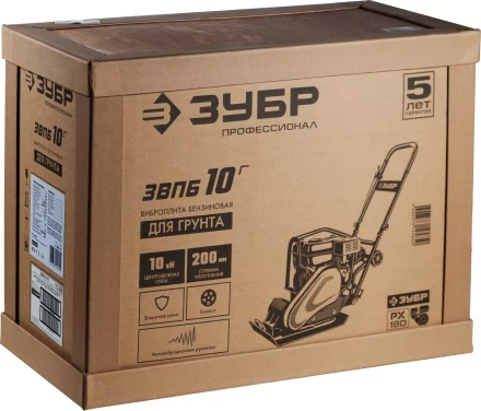 Виброплита бензиновая ЗВПБ-10 Г серия ПРОФЕССИОНАЛ купить в Муравленко