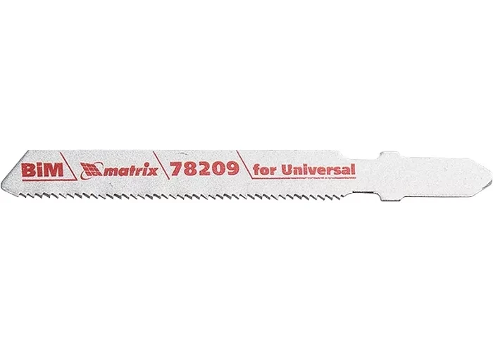 Полотна для электролобзика по металлу 3 шт T118AF 55 х 1,2мм Bimetal MATRIX Professional 78209 купить в Муравленко