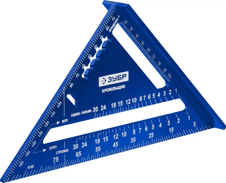 ЗУБР Кровельщик, 180 мм, 5-в-1, универсальный кровельный угольник, Профессионал (34391-18) купить в Муравленко