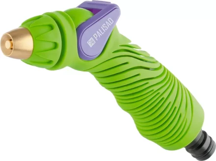 Пистолет-распылитель регулируемый латунная форсунка эргономичная рукоятка PALISAD 65153 купить в Муравленко