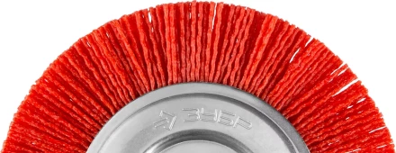 ЗУБР &quot;ПРОФЕССИОНАЛ&quot;. Щетка дисковая для УШМ, нейлоновая проволока с абразивным покрытием, 125х22мм 35160-125_z01 купить в Муравленко