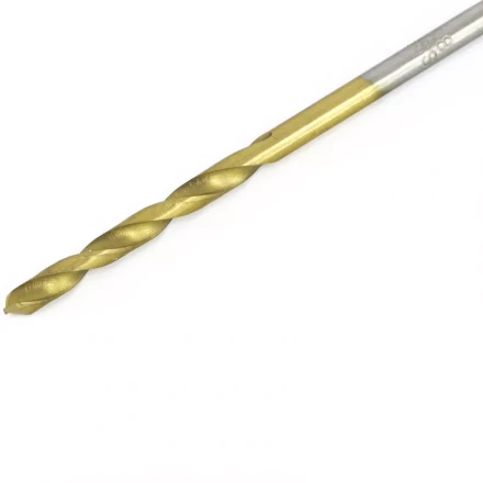 Сверло по металлу 3,8мм HSS нитридтитановое покрытие цилиндрический хвостовик MATRIX 717380 купить в Муравленко
