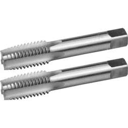 Комплект метчиков ЗУБР &quot;МАСТЕР&quot; ручных для нарезания метрической резьбы, М18 x 2,0, 2шт 4-28006-18-2.0-H2