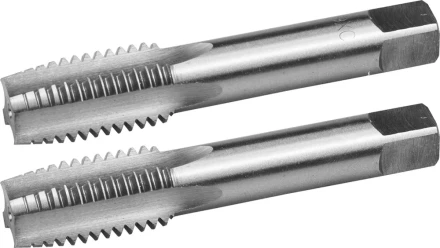 Комплект метчиков ЗУБР &quot;МАСТЕР&quot; ручных для нарезания метрической резьбы, М18 x 2,0, 2шт 4-28006-18-2.0-H2 купить в Муравленко