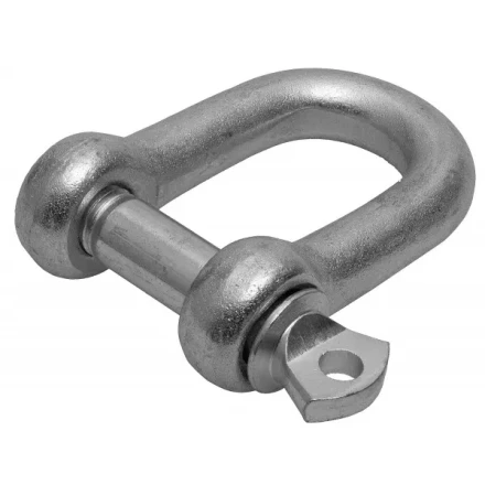 Скоба такелажная ЗУБР &quot;МАСТЕР&quot;, тип прямой, оцинкованная, 14мм, 6 шт 4-304515-14 купить в Муравленко