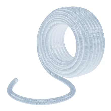 Шланг поливочный прозрачный армированный Palisad 3-х слойный, 1/2", 15 м, 67360 купить в Муравленко