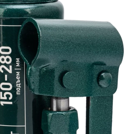 Домкрат гидравлический бутылочный Сибртех 50812, 2 т, 150-280 мм, в пласт. кейсе купить в Муравленко