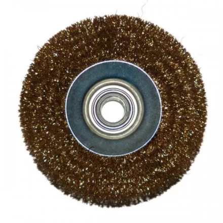 Щетка для УШМ М14/100 мм выгнутая сталь прямая Энкор 51561 купить в Муравленко