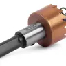 HSS-TiN коронка MESSER  20мм с центр. сверлом и толкающей пружиной для  лист. материала  до 2 мм ц/х купить в Муравленко
