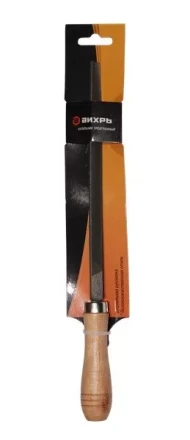 Напильник 200 мм трехгранный деревянная рукоятка Вихрь купить в Муравленко