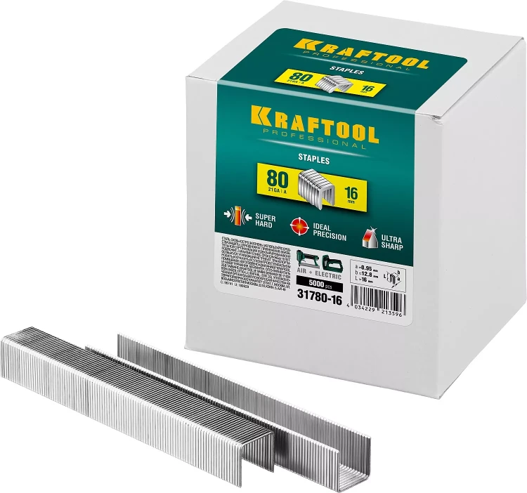 Скобы тип 21GA (80 / Pr A / Senco AT) 5000 шт 31780-16 купить в Муравленко
