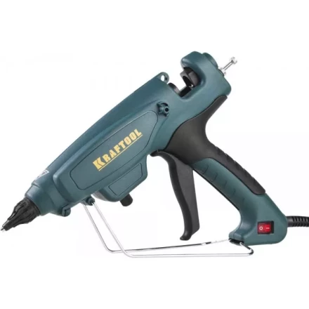 Пистолет клеевой (термоклеящий) &quot;PRO&quot;, KRAFTOOL 06843-300-12, электр, двухкомп корпус, регулятор темп, выход клея 1,5 кг/час, d=12мм, 300Вт 06843-300-12 купить в Муравленко