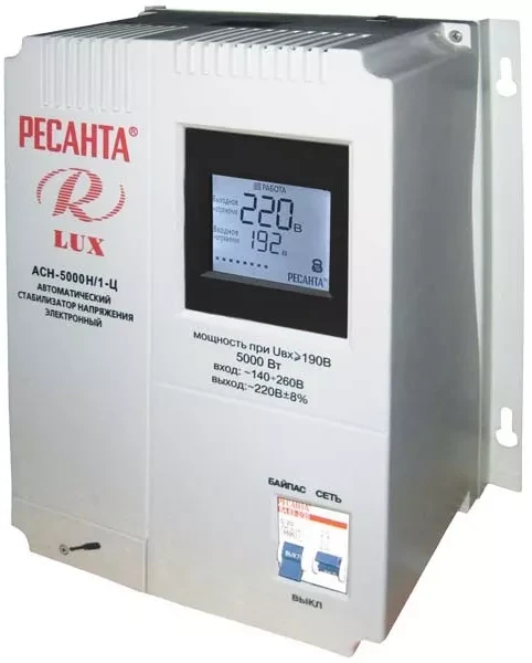 Стабилизатор Ресанта АСН-5000 Н/1-Ц купить в Муравленко