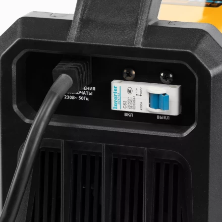 Аппарат инвертор. дуговой сварки DM-220 Standart, 220 А, ПВ 60%// Denzel 94326 купить в Муравленко